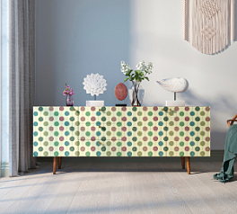 Комод "Berber" удлиненный принт 24 арт BB11/Print_24