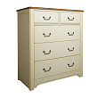 Бежевый комод "Olivia" на пять ящиков арт GA2005C №11