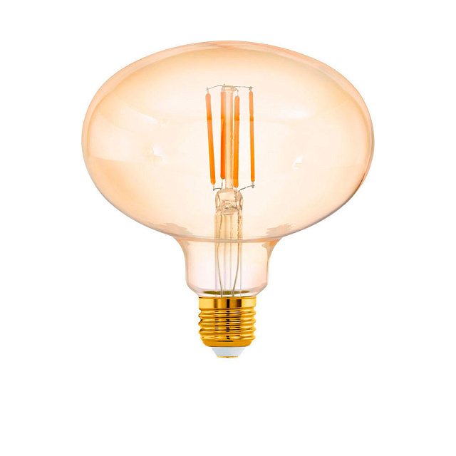 Светодиодная филаментная лампа R140, 4W(E27), 2200K, 400lm, янтарь в Москве Светодиодная филаментная лампа R140, 4W(E27), 2200K, 400lm, янтарь