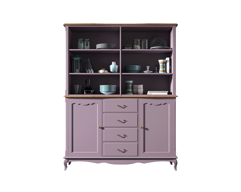 Шкаф Leontina Lavanda с открытым верхом арт ST9351/2L