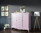 Комод Leontina Lavanda с шестью ящиками и дверками арт ST9350L №4