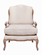 Мягкое полукресло с подлокотниками Niro Rattan Beige №0