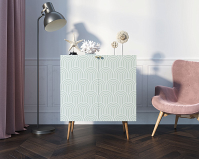 Комод "Berber" две дверки малый 34 принт арт BB38/Print_34