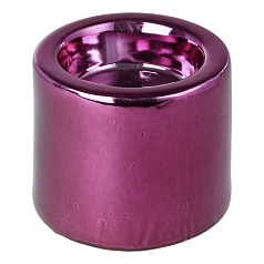 422944 Подсвечник рождественский CATACOL, керамика/розовый, 65?58 мм