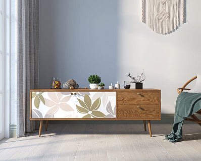 Комод "Berber" два ящика и две дверки 27 принт арт BB27/Print_27