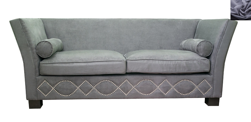 Диван арт-деко Volte темно-серый