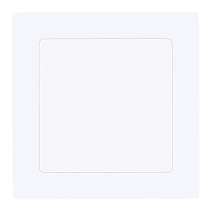 64624 Светодиод. встраив. светильник FUEVA 1 PRO, 11W(LED), 170X170, ET40, 4000K, сталь/белый, пласт