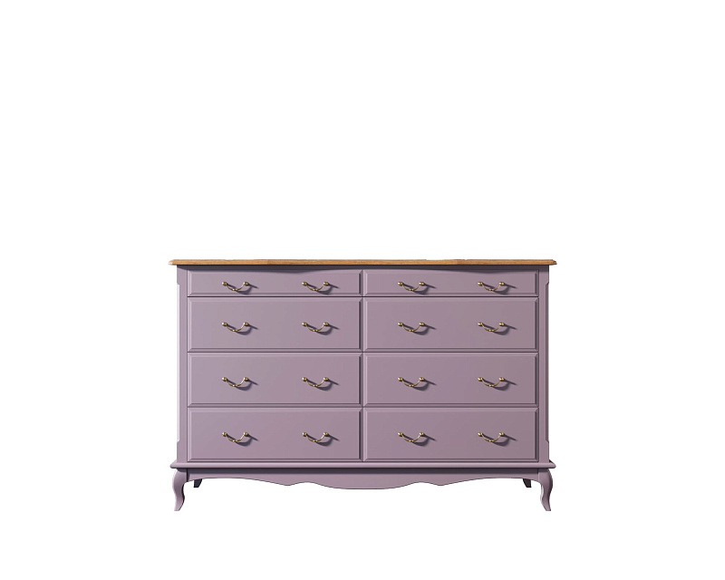 Комод Leontina Lavanda на восемь ящиков арт ST9316/2L