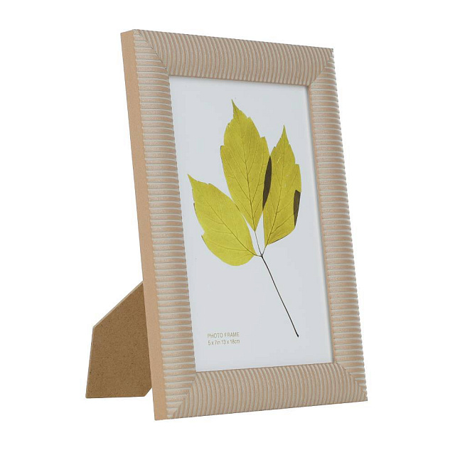 423093 Фоторамка RENABIE, L168, B16, H218, пластик, стекло, бежевый в Москве 423093 Фоторамка RENABIE, L168, B16, H218, пластик, стекло, бежевый