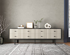 Комод с восемью ящиками "Emerson" арт EM03/milky/L №3