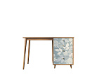 Стол рабочий "Berber" принт 39 с одной тумбой арт BB31/Print_39 №0