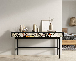 Консоль с двумя ящиками "Emerson" by Kandinsky арт EM22/Print_01