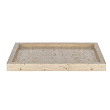 427248 Поднос декоративный MAROMANDIA, L305, B230, H25, мрамор, бежевый №0
