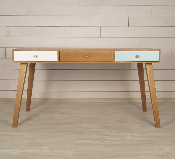 Рабочий стол "Aquarelle Birch" с тремя ящиками арт RE-36ETG в Москве Рабочий стол "Aquarelle Birch" с тремя ящиками арт RE-36ETG