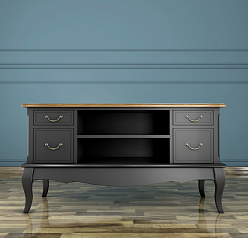 Комод под TV «Leontina Black»  арт ST9328BLK