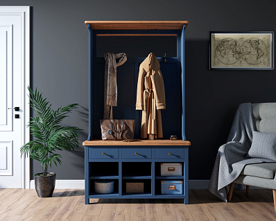 Прихожая в стиле Кантри "Jules Verne" арт JV13ETGB