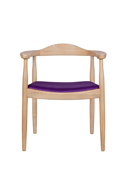 Стул с подлокотниками Carlo Violet V2 в Москве Стул с подлокотниками Carlo Violet V2