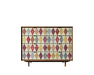 Комод "Bruni print" на восемь ящиков арт BR06P №1