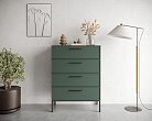 Комод вертикальный с четырьмя ящиками "Nicole" арт NEM18G №3
