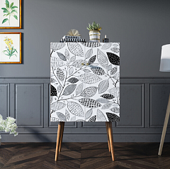 Комод на высоких ножках "Berber" 9 принт арт BB09/Print_09