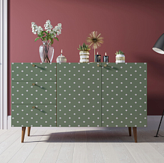 Комод "Berber" с двумя дверками и ящиками принт 12 арт BB17/Print_12