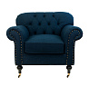 Классическое кресло Kavita Dark Blue