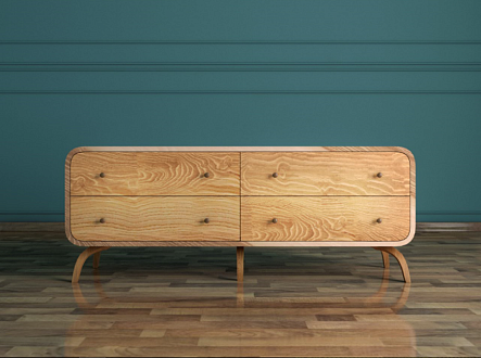 Большой комод "Эллипс (Ellipse)" арт EL01Y