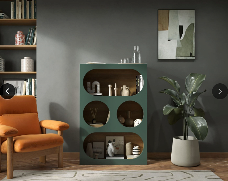 Стеллаж малый ROSA арт. R19 в Москве Стеллаж малый ROSA арт. R19