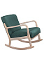 Кресло-качалка Cody B-emerald