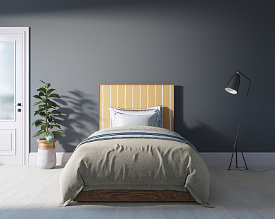 Кровать "Berber" 120х200 см принт 43 арт BB42/Print_43