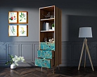 Стеллаж с ящиками "Berber" принт 41 арт BB45/Print_41 №1