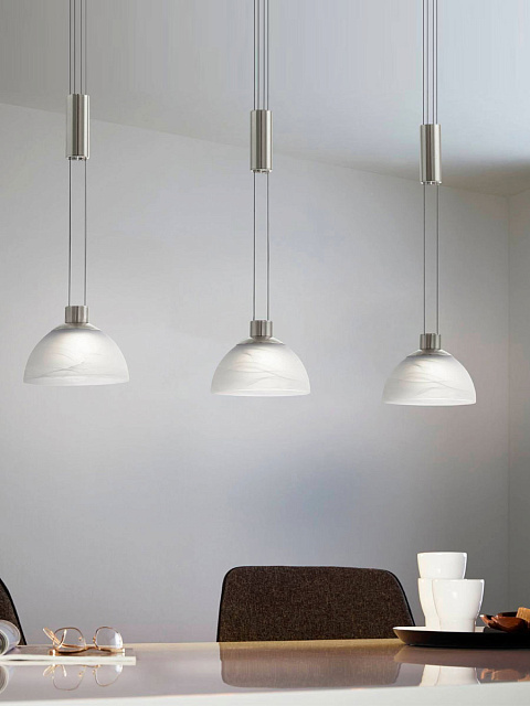 Подвесной потолочный светильник (люстра) MONTEFIO светодиодный с регулировкой высоты 93468 в Москве Подвесной потолочный светильник (люстра) MONTEFIO светодиодный с регулировкой высоты 93468