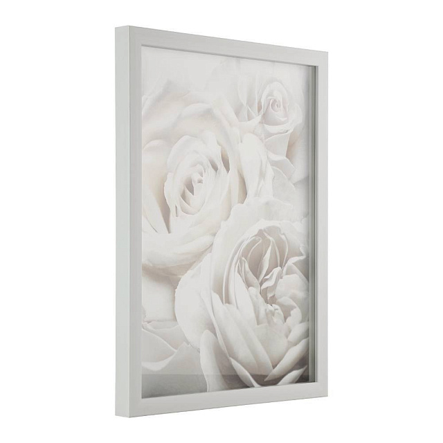 423056 Картина ROBERVAL, L325, B25, H425, пластик, стекло, белый в Москве 423056 Картина ROBERVAL, L325, B25, H425, пластик, стекло, белый