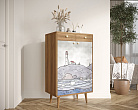 Комод "Berber" два ящика и дверки арт BB46/Print_51 №2