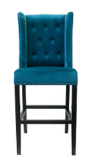 Дизайнерский барный стул Skipton Blue Velvet