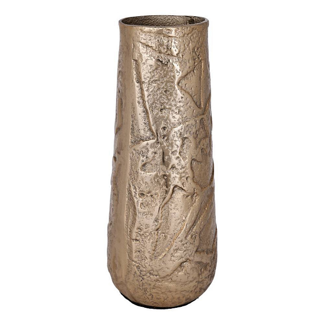 421318 Ваза декоративная KURASHIKI, H320, ?130, металл, золотой в Москве 421318 Ваза декоративная KURASHIKI, H320, ?130, металл, золотой