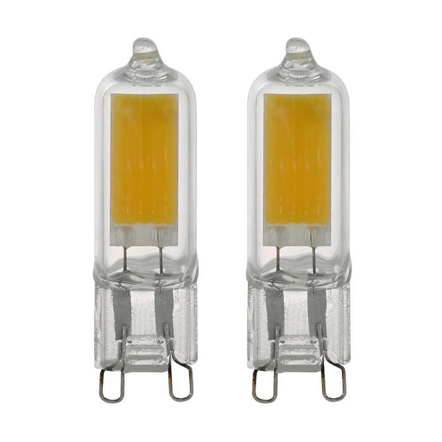 Светодиодная лампа COB, 2х3W (G9), 3000K, 200lm, 2 шт. в комплекте в Москве Светодиодная лампа COB, 2х3W (G9), 3000K, 200lm, 2 шт. в комплекте
