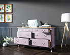 Большой комод Leontina Lavanda на восемь ящиков арт ST9335/2L №1