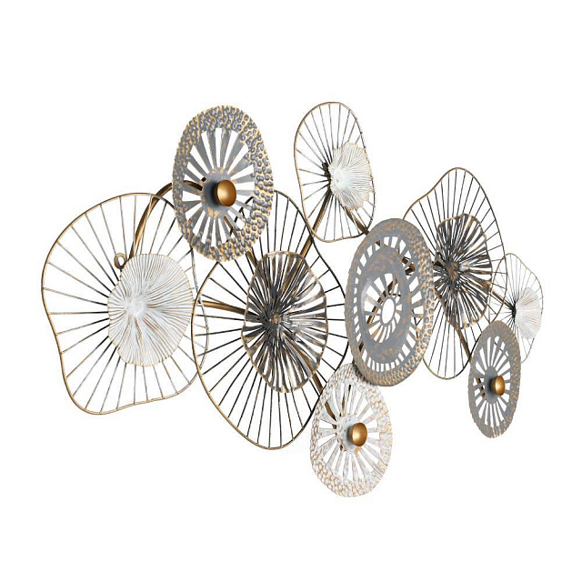 426001 Панно CHIKUMA, L1200, H570, сталь, белый, серый в Москве 426001 Панно CHIKUMA, L1200, H570, сталь, белый, серый