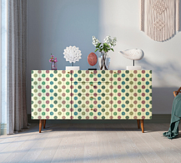 Комод "Berber" с ящиками 24 принт арт BB14/Print_24