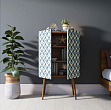 Комод на высоких ножках "Berber" 13 принт арт BB09/Print_13 №1