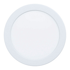 99207 Светодиодный встраиваемый светильник FUEVA 5, 11W (LED), ?166, ET26, IP44, 1350lm, 4000K, сталь