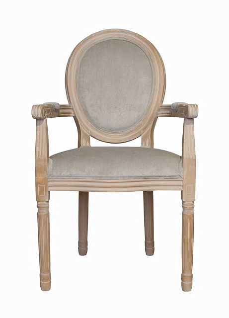 Мягкий стул с подлокотниками Volker Arm Grey в Москве Мягкий стул с подлокотниками Volker Arm Grey