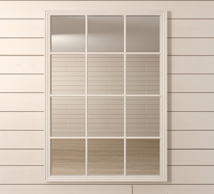 Зеркало "Florence" белое арт 201-10ETG