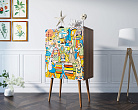 Комод на высоких ножках "Berber" принт 1 арт BB09/Print_01 №4