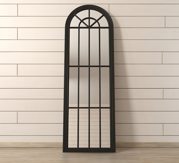 Зеркало "Milana" черное арт 201-27ВLKETG