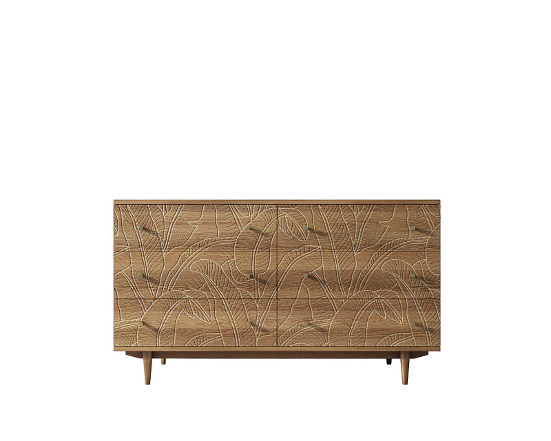 Комод "Boho" 6 ящиков джангл арт BH08