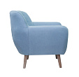 Низкое кресло Fuller Blue №1