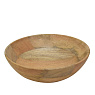 427068 Чаша декоративная FORLEYET, H70, ?245, дерево, натуральный