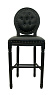 Дизайнерский барный стул Filon Button Black